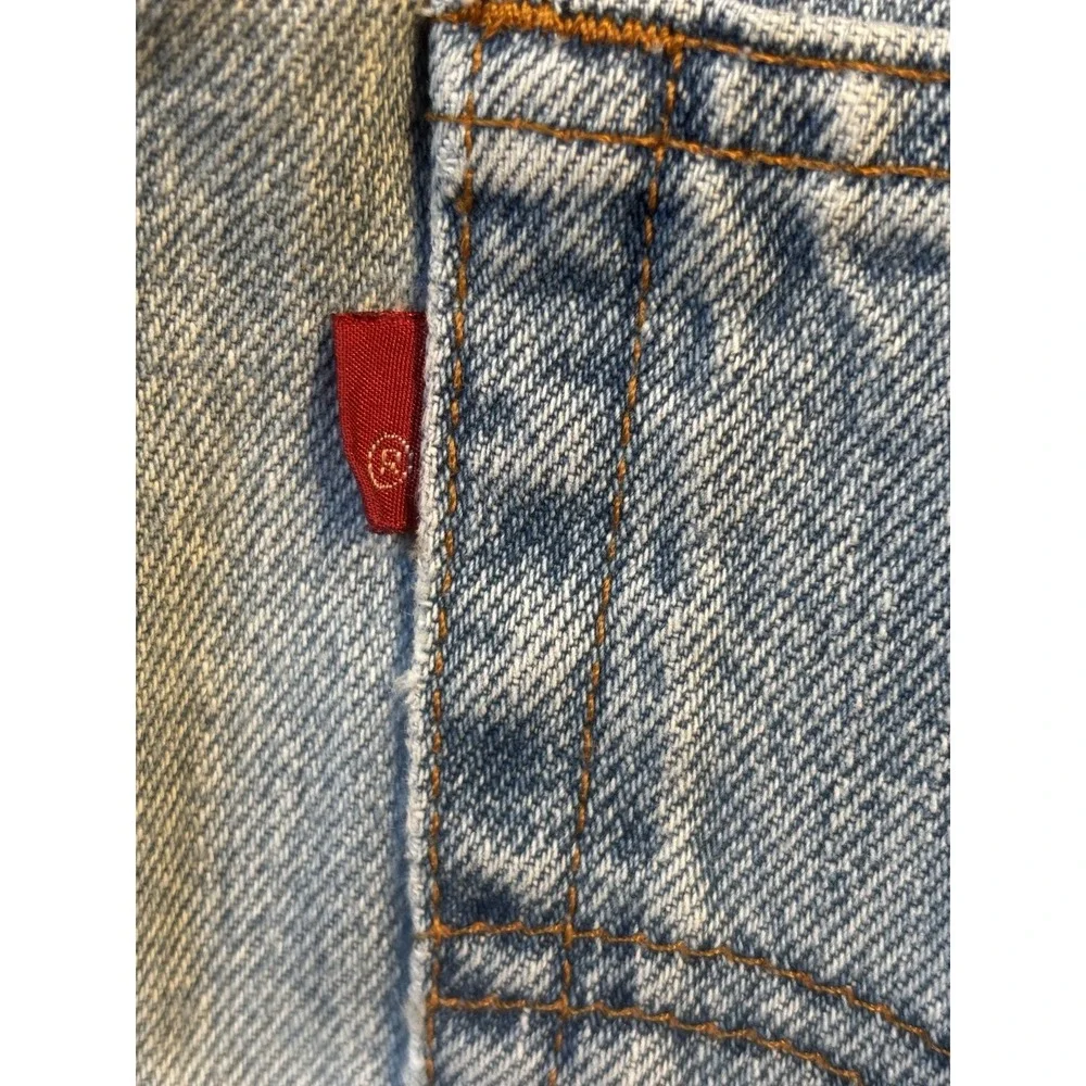 Vintage Levi's‎ 550 Relaxed Fit Jeans 20 W S Light Wash Tapered Leg  Made in USA